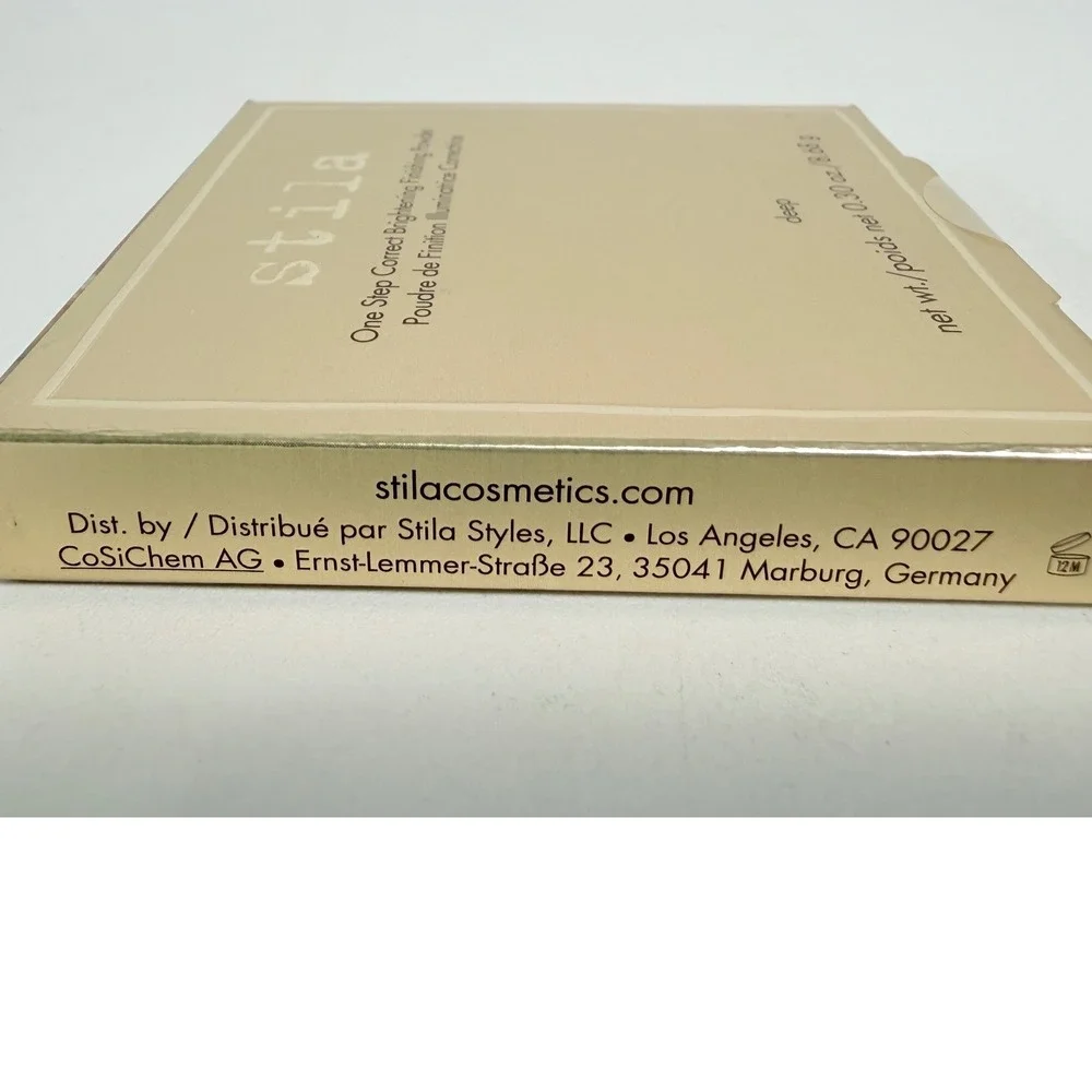 Stila Powder One Step Deep Correct Brightening Finishing‎ Discontinued New